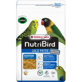 Versele Laga Gold Patee Small Parakeet - мека яйчна храна за малки папагали 1 кг.